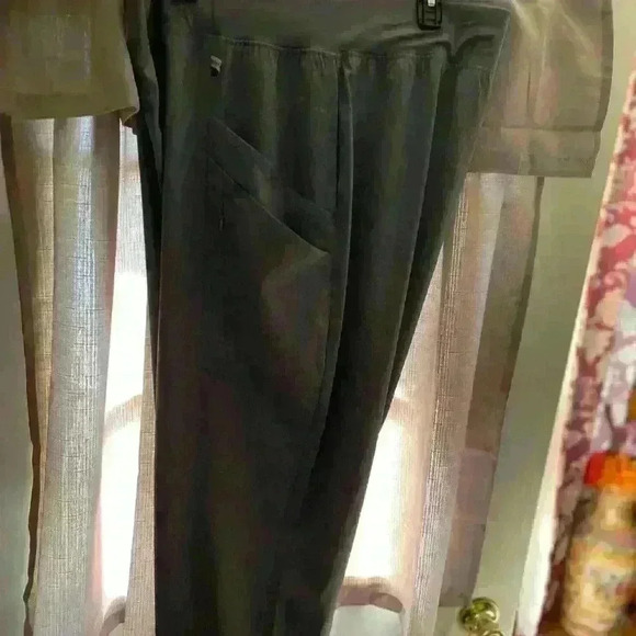 Woman’s Climate Right sz3xl Heather grey scrub joggers.95%polyester 5% spandex - Picture 6 of 6
